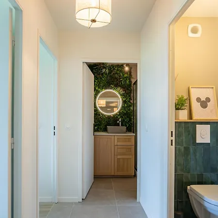Magic Garden 6 Personnes Parking Prive A 20m Du Rer Apartment *